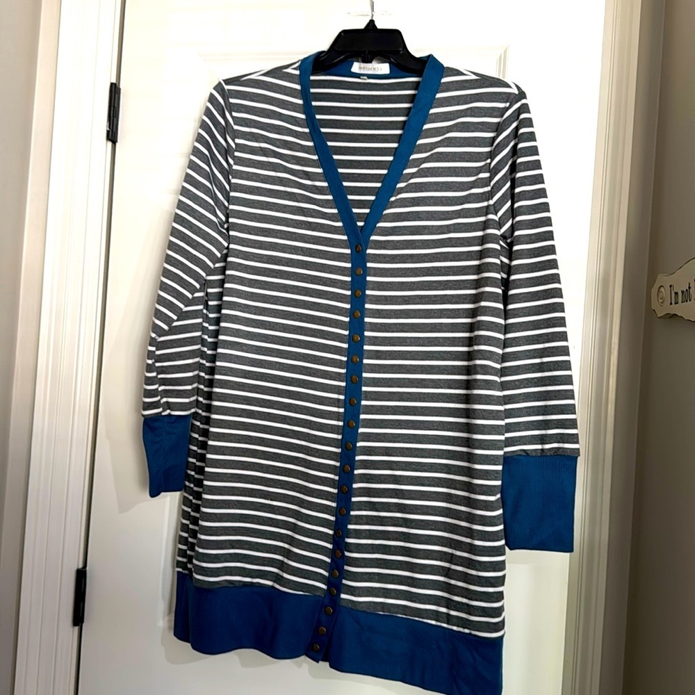 Ladies Long Cardigan - Size XXL - Hipster Row